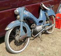 =DKW Hummel-Fragmente stehen zum Verkauf beim Oldtimertreffen in Ostheim, 07-2019