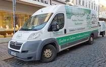 =Citroen Jumper von WALD-BAU steht im September 2019 in Fulda