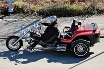 Rewaco-Trike, 2-Plätzer. Aufgenommen am 1. März 2020 in Wetzikon, Kanton Zürich, Schweiz 