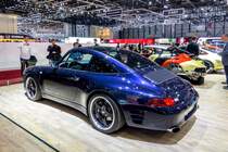 RUF auf Porsche 993 Basis, ausgestellt auf dem Autosalon Genf, 2019.