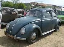 =VW Brezel-Käfer, ausgestellt beim Oldtimertreffen in Ostheim, 07-2019