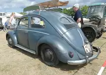 =VW Brezel-Käfer, ausgestellt beim Oldtimertreffen in Ostheim, 07-2019