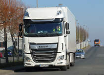 DAF Sattelzug bei Euskirchen - 07.02.2020