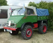 =Unimog, Bj. 1961, 30 PS, ausgestellt beim Oldtimertreffen in Ostheim, 07-2019