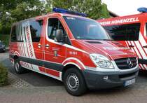 =MB Sprinter der Feuerwehr Stadt Schlüchtern Stadtteil NIEDERZELL steht in Hünfeld anl. der Hessischen Feuerwehrleistungsübung 2019, 09-2019