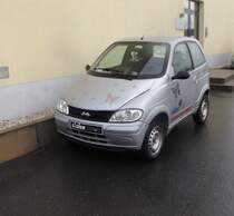 Ligier XTOO am 11.03.2020 in Chemnitz. Für so einen kleinen Elefantenrollschuh ist der ganz schön laut.