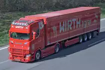 Scania S580 am 12.03.2020 in Mönchengladbach.