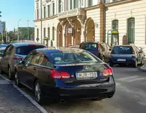 Lexus GS 450h fotografiert in Pécs (Ungarn), September, 2019.