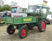 =Fendt GT unterwegs auf dem Ausstellungsgelände beim Oldtimertreffen in Ostheim, 07-2019