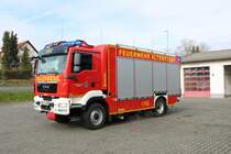 Feuerwehr Altenstadt (Hessen) MAN TGS RW von Lentner am 14.03.20 bei einen Fototermin 