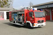 Feuerwehr Altenstadt (Hessen) MAN GW-G am 14.03.20 bei einen Fototermin 