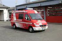 Feuerwehr Altenstadt (Hessen) Mercedes Benz Sprinter ELW am 14.03.20 bei einen Fototermin 