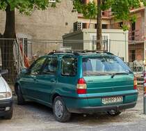 Rückansicht: Fiat palio Weekend (Pécs, August 2019)
