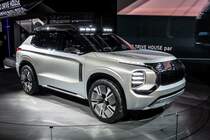 Mitsubishi Engelberg SUV Studie. Foto: Autosalon Genf, 2019.