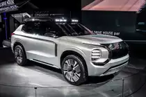 Mitsubishi Engelberg SUV Studie. Foto: Autosalon Genf, 2019.