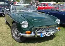 =MG B, gesehen beim Oldtimertreffen in Ostheim, 07-2019