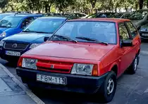 Lada Samara, aufgenommen in Budapest (HU), September, 2019