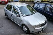 Skoda Fabia I, aufgenommen in Budapest (HU), September, 2019