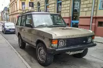 Land Rover Range Rover, fotografiert in Pécs (Ungarn), September, 2019.