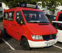 =MB Sprinter, Bj. 1997, als ELW der Feuerwehr LORSCH steht in Hünfeld anl. der Hessischen Feuerwehrleistungsübung 2019, 09-2019