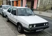VW Golf II. Foto: September, 2019, Pécs, Ungarn.