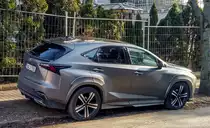 Rückansicht: Lexus NX. Foto: Januar, 2020, Budapest, Ungarn.