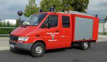 =MB Sprinter der Feuerwehr ALHEIM-ERDPENHAUSEN steht in Hünfeld anl. der Hessischen Feuerwehrleistungsübung 2019, 09-2019