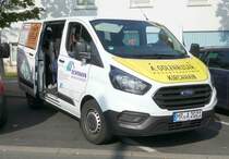 =Ford Transit der Stadt AMÖNEBURG steht in Hünfeld anl. der Hessischen Feuerwehrleistungsübung 2019, 09-2019