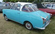 =Glas Goggomobil TS 250 Coupe, steht beim Oldtimertreffen in Ostheim, 07-2019