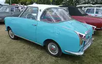 =Glas Goggomobil TS 250 Coupe, steht beim Oldtimertreffen in Ostheim, 07-2019
