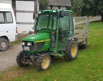 =John Deere 4115 steht im Freilichtmuseum Detmold, 09-2019