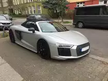 AUDI R8 Spider. Foto: März 2020