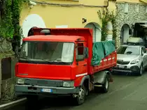 IVECO turbozeta, entlang der schmalen Straßen bei Positano; 191007