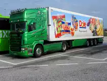 SCANIA-580, während seiner Pause im Bereich Montemarciano; 191010