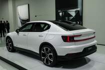 Polestar 2. Polestar ist die  Inhaus Tuningfirma  von Volvo. Foto: Autosalon Genf, 2019.