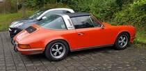 =Porsche 911 Targa steht im September 2019 in Detmold