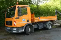 =MAN TGL der Firma RUNTE steht in Detmold im September 2019