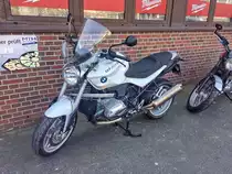 BMW R1200R. 2 Zylinder Boxermotor mit 1170ccm und 109PS (80kW) bei 7500U/min. Vmax 220km/h. Foto: 27.03.2020