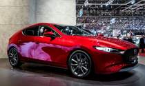 2019-er Mazda 3 in Soul Red. Foto: Autosalon Genf, 2019.