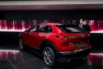 2019-er Mazda CX-30 in Soul Red. Foto: Autosalon Genf, 2019.