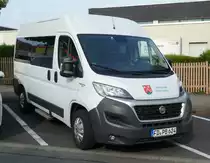 =Fiat Ducato der Gemeinde PETERSBERG steht in Hünfeld anl. der Hessischen Feuerwehrleistungsübung 2019, 09-2019