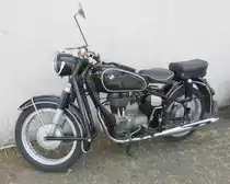 =BMW, steht auf dem Austellungsgelände beim Oldtimertreffen in Ostheim, 07-2019