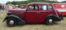 =Opel Super 6, Bj. 1937, 2500 ccm, 50 PS, steht auf dem Austellungsgelände beim Oldtimertreffen in Ostheim, 07-2019