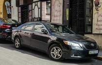 Toyota Camry, gesehen in September 2019 (Pécs - HU).