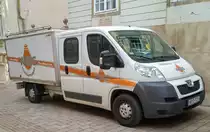 Peugeot Boxer (Kastenaufbau), gesehen in September 2019 (Pécs - HU).