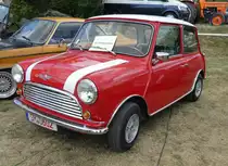 =Mini sucht einen neuen Besitzer beim Oldtimertreffen in Ostheim, 07-2019