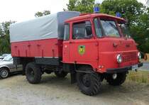 =Robur, gesehen auf dem Austellungsgelände beim Oldtimertreffen in Ostheim, 07-2019