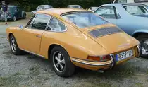 =Porsche 912 steht auf dem Austellungsgelände beim Oldtimertreffen in Ostheim, 07-2019