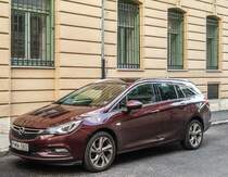 Opel Astra K SPorts Tourer. Foto: Pécs (Ungarn) Oktober, 2019.