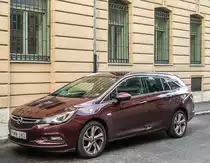 Opel Astra K SPorts Tourer. Foto: Pécs (Ungarn) Oktober, 2019.